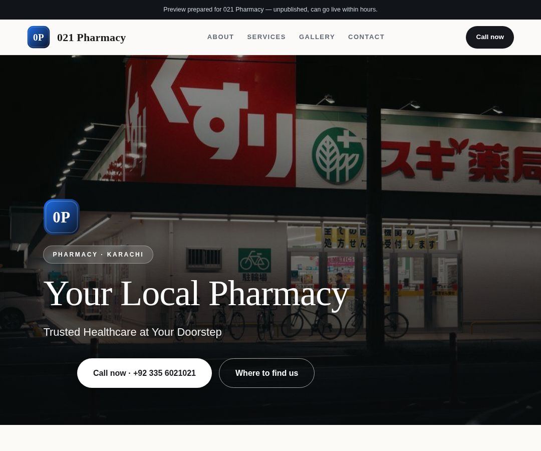 021 Pharmacy