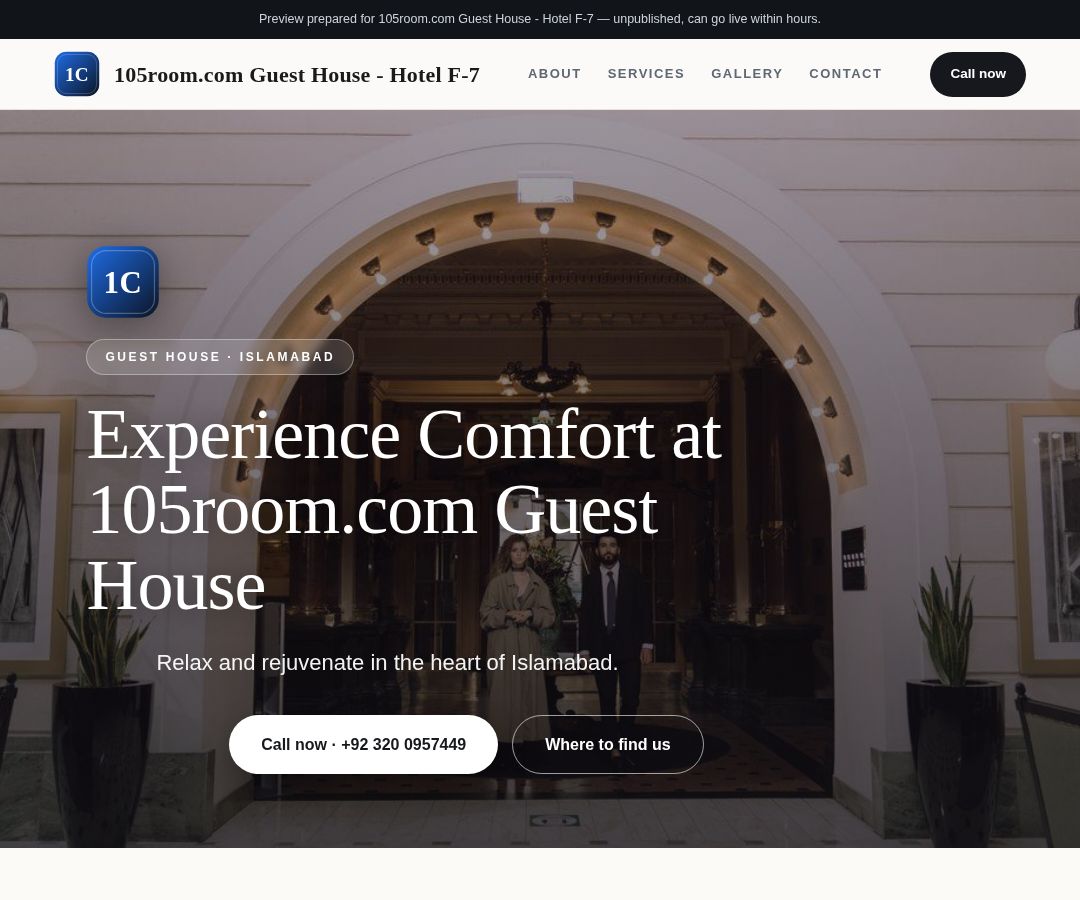 105room.com Guest House - Hotel F-7
