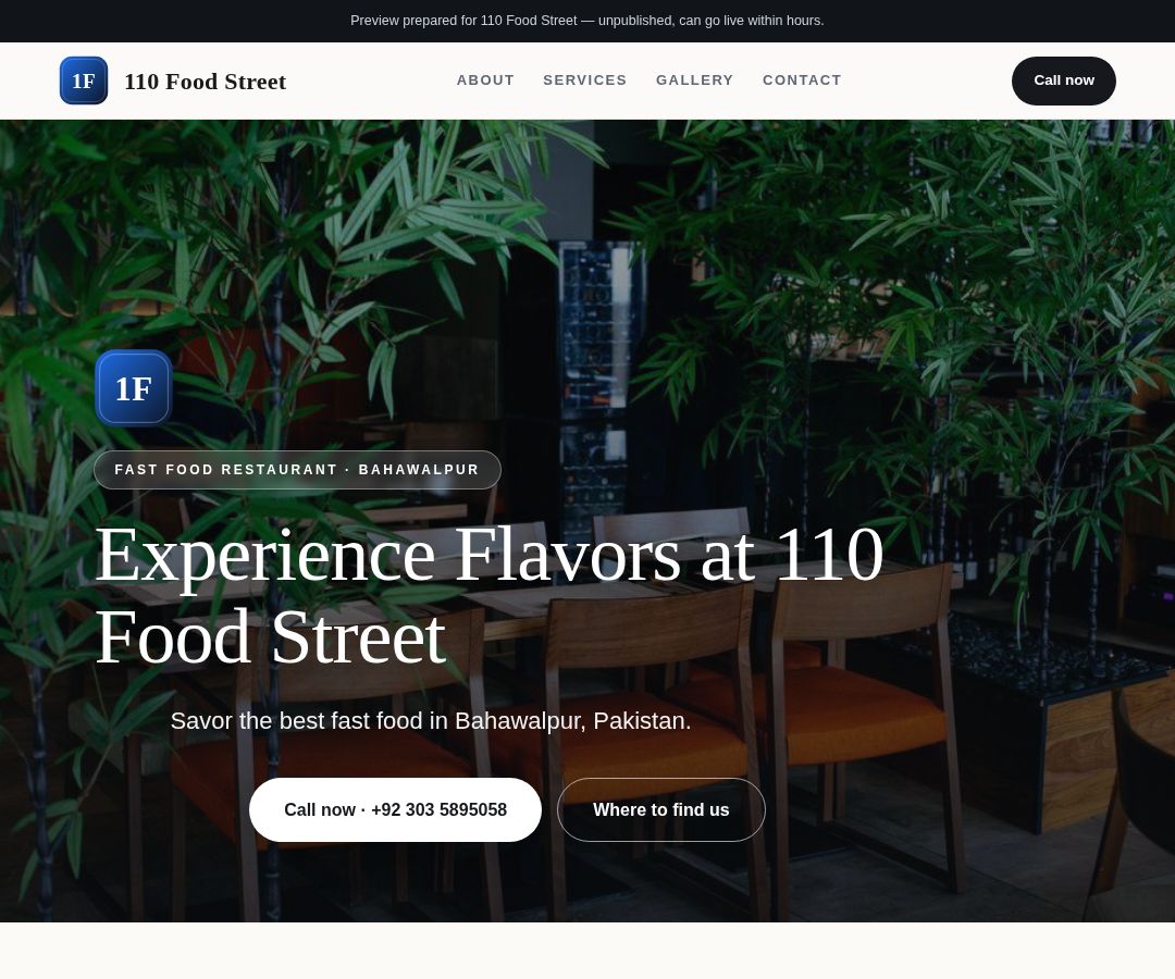 110 Food Street