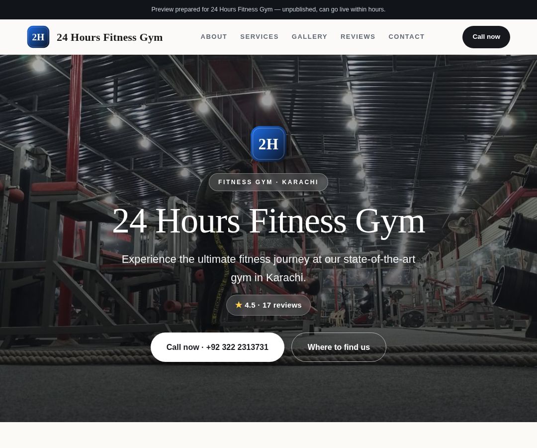 24 Hours Fitness Gym