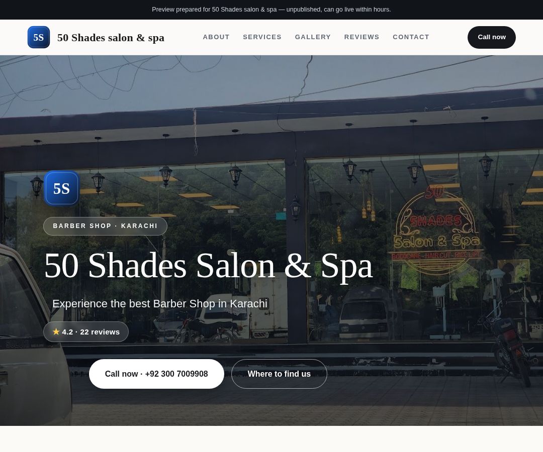 50 Shades salon & spa
