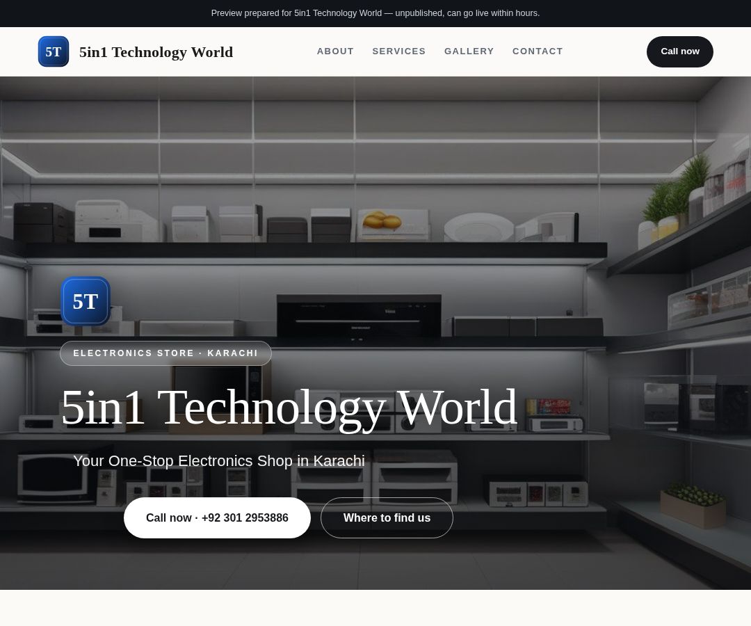 5in1 Technology World