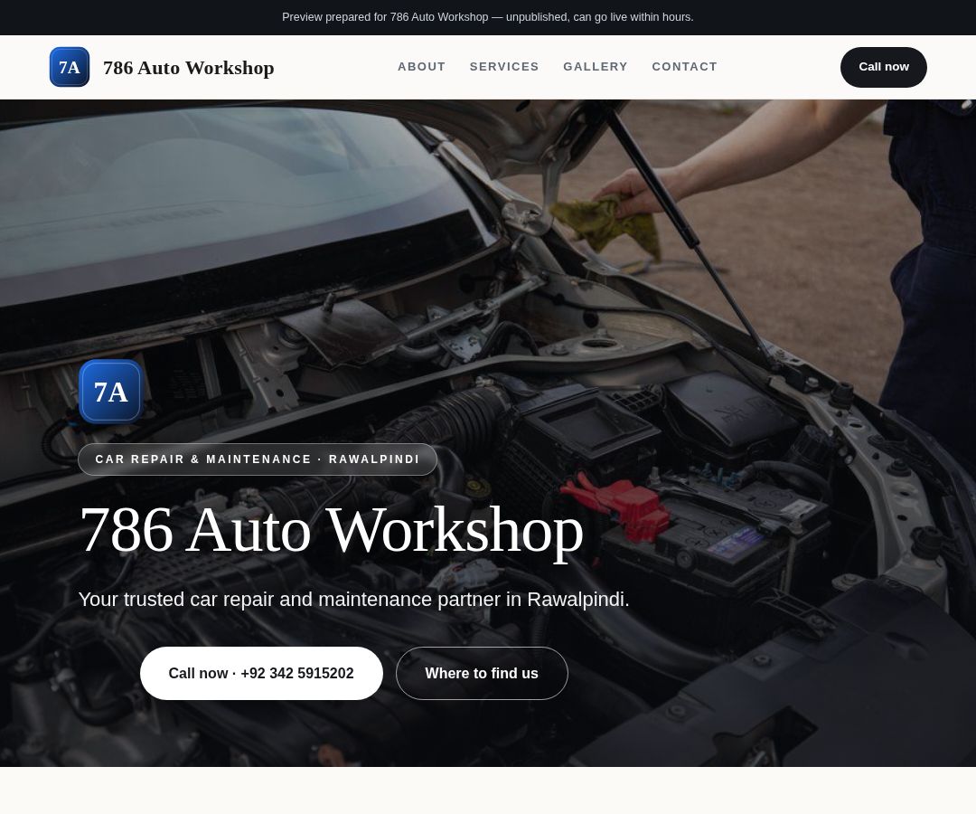 786 Auto Workshop