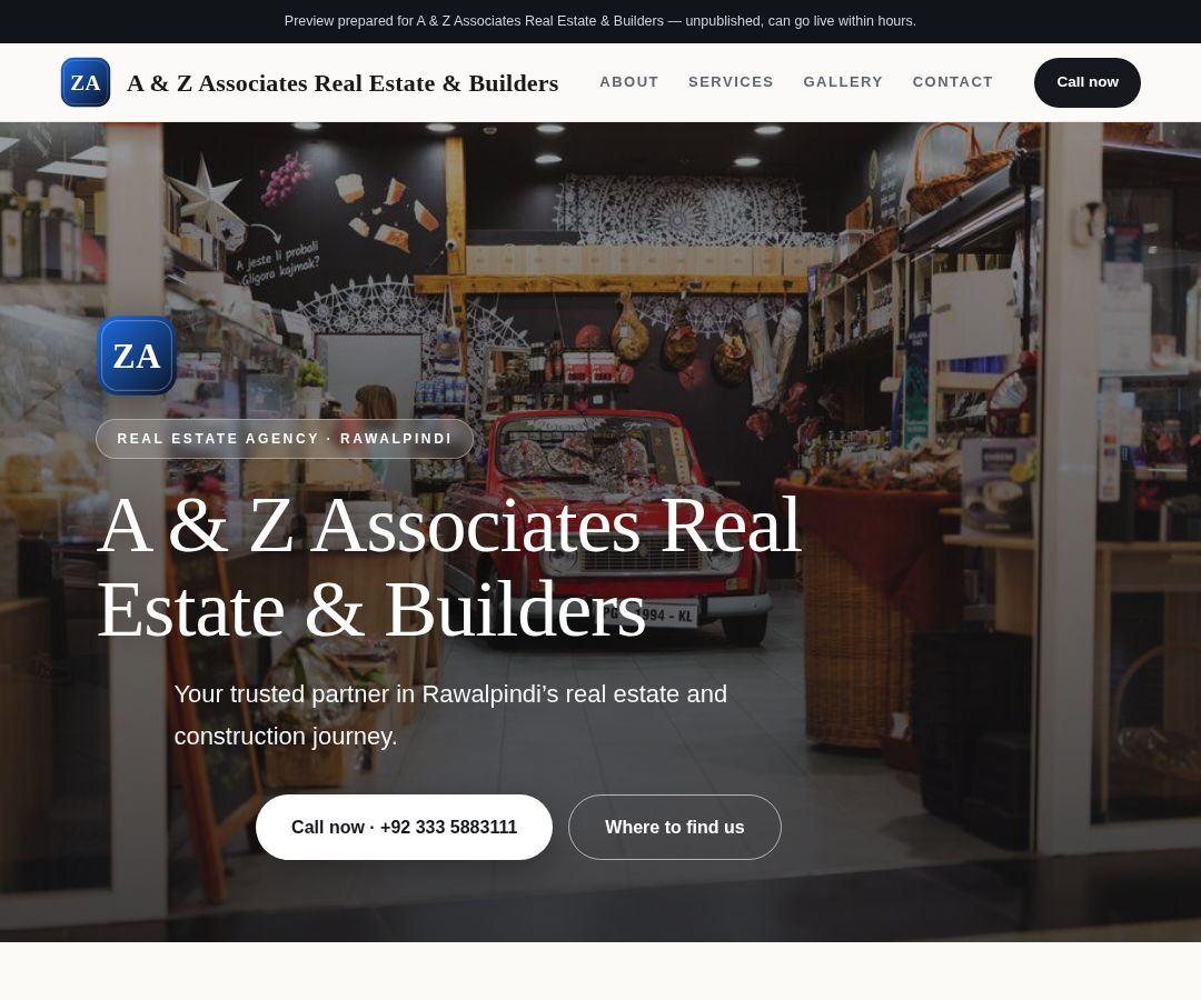 A & Z Associates Real Estate & Builders