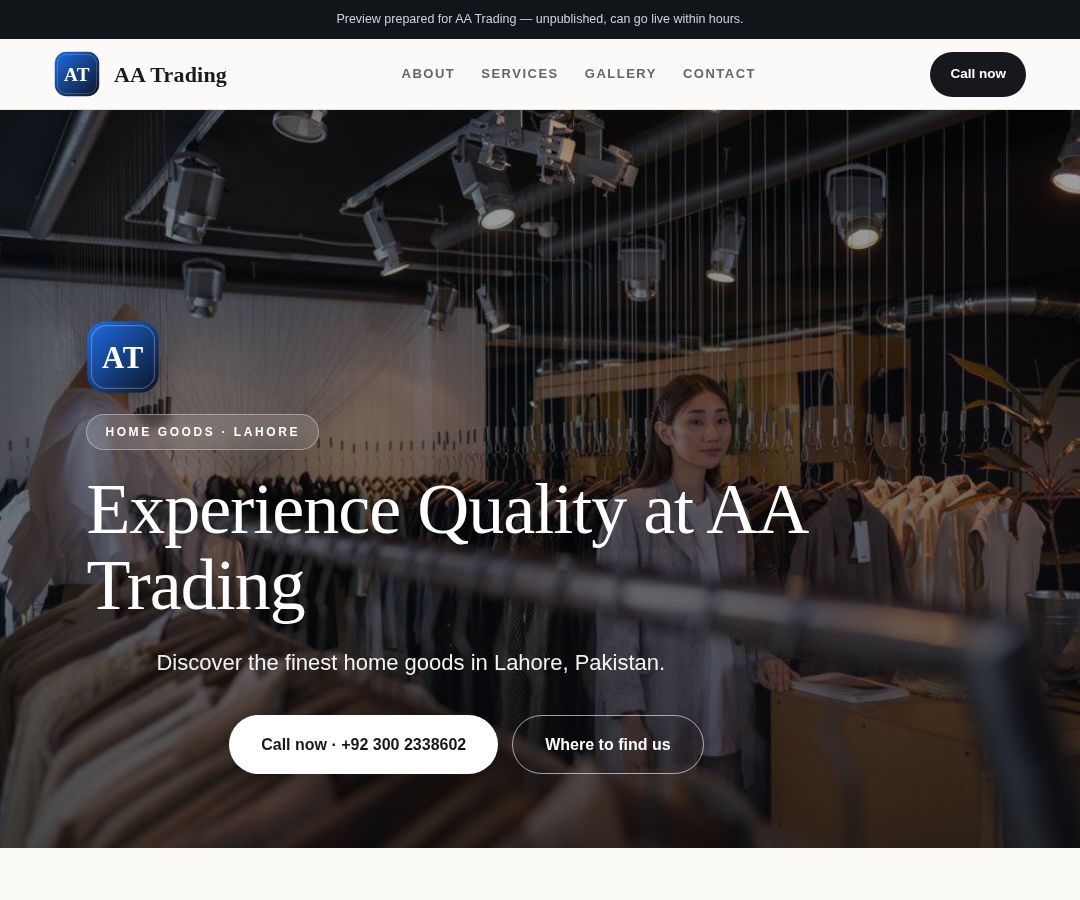 AA Trading