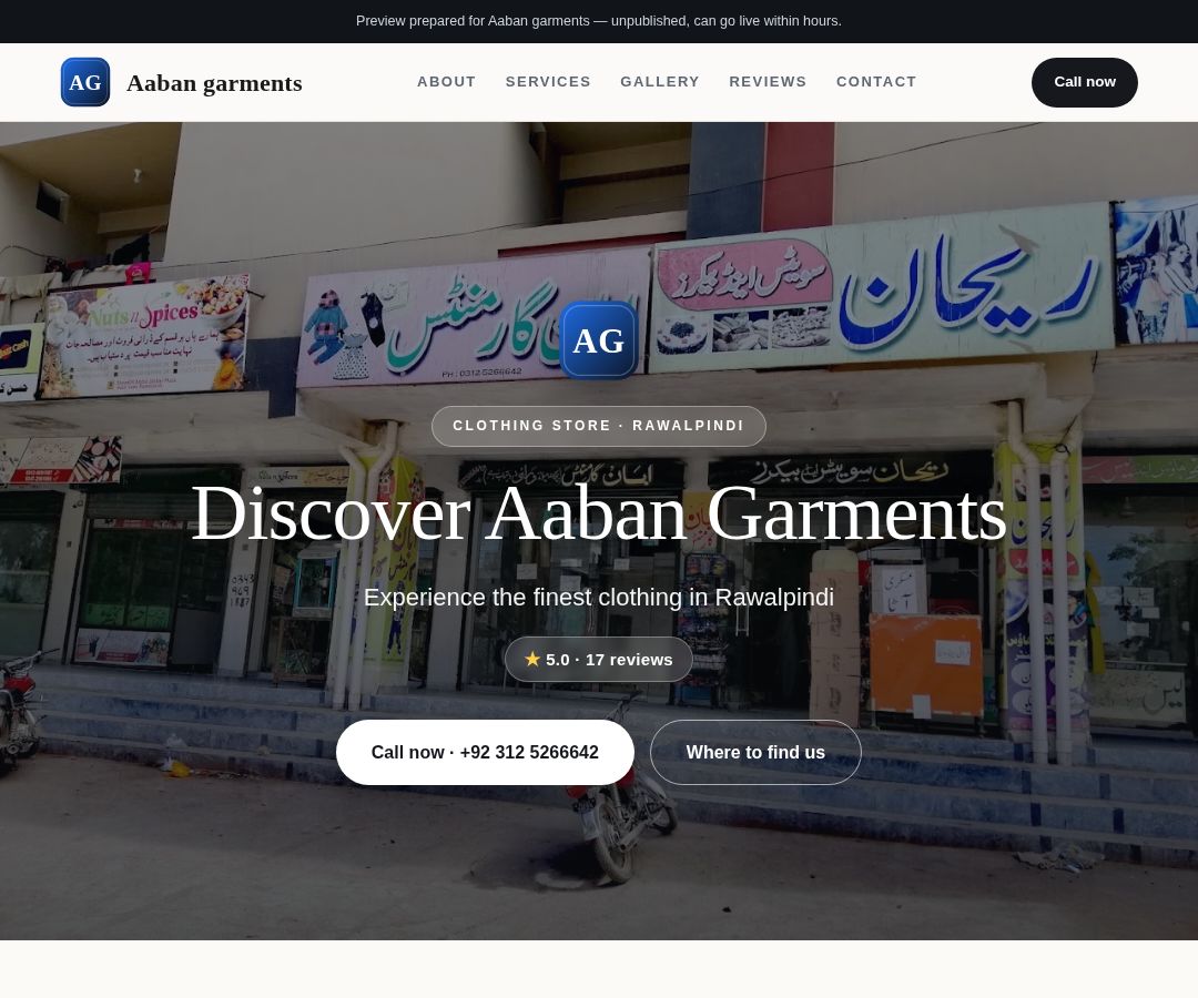 Aaban garments