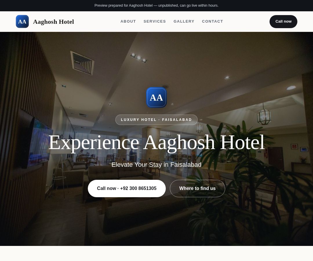 Aaghosh Hotel