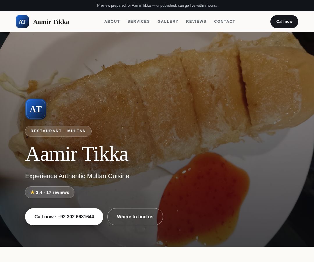 Aamir Tikka