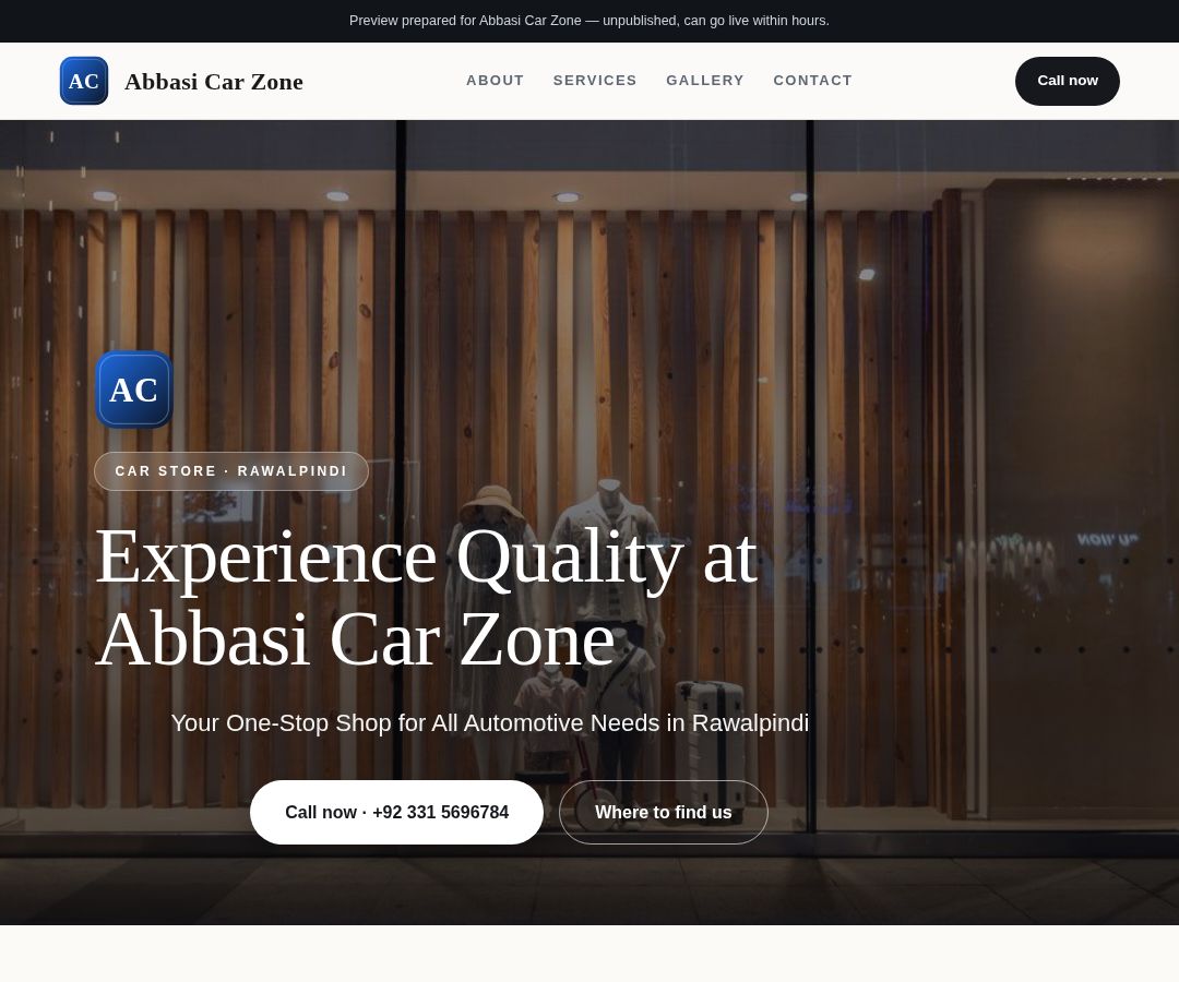 Abbasi Car Zone