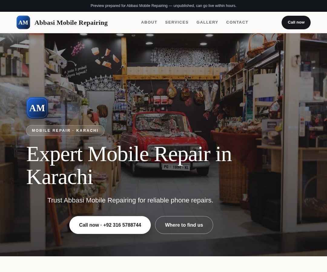Abbasi Mobile Repairing
