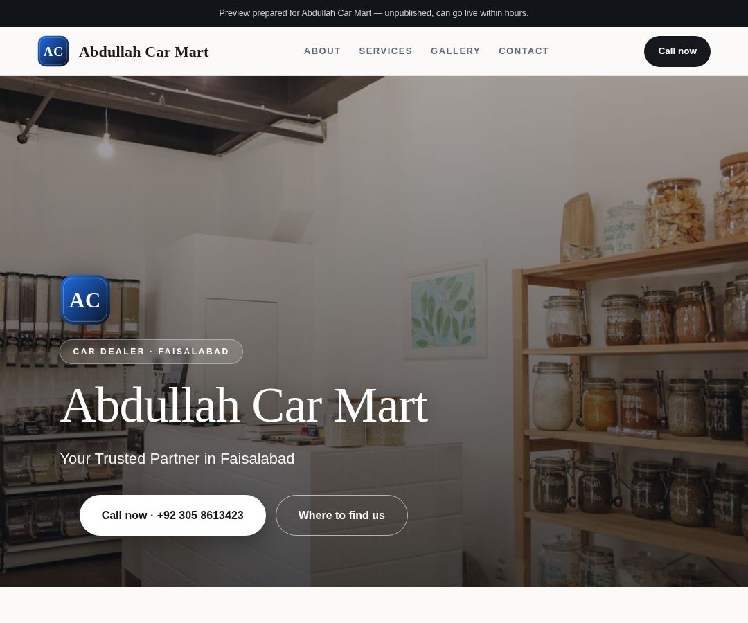 Abdullah Car Mart