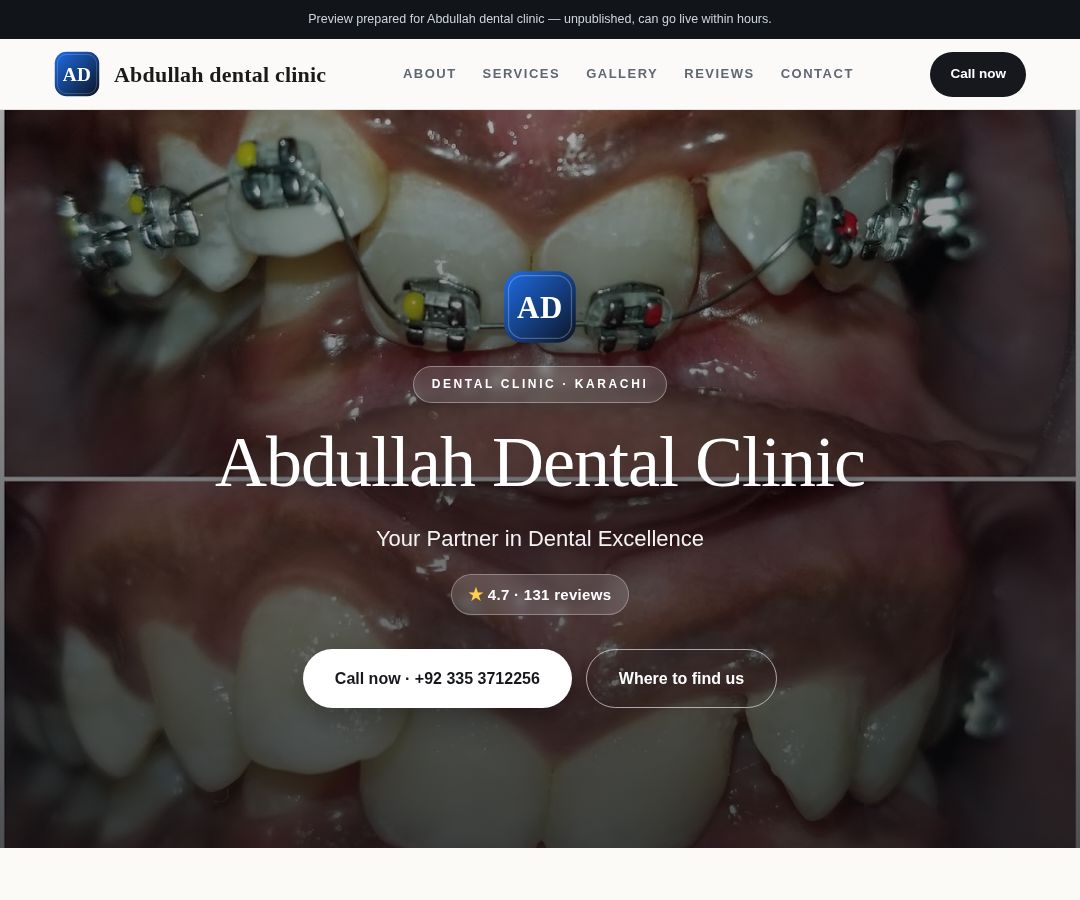 Abdullah dental clinic