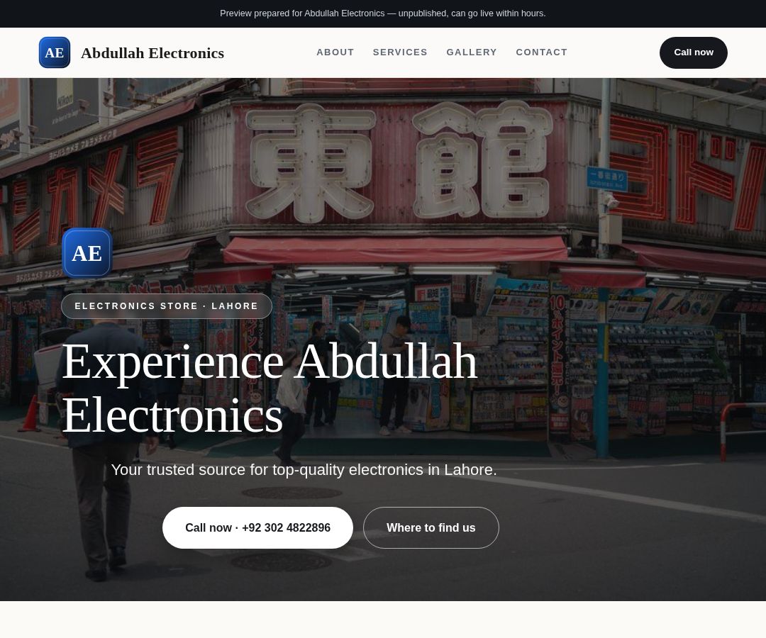 Abdullah Electronics