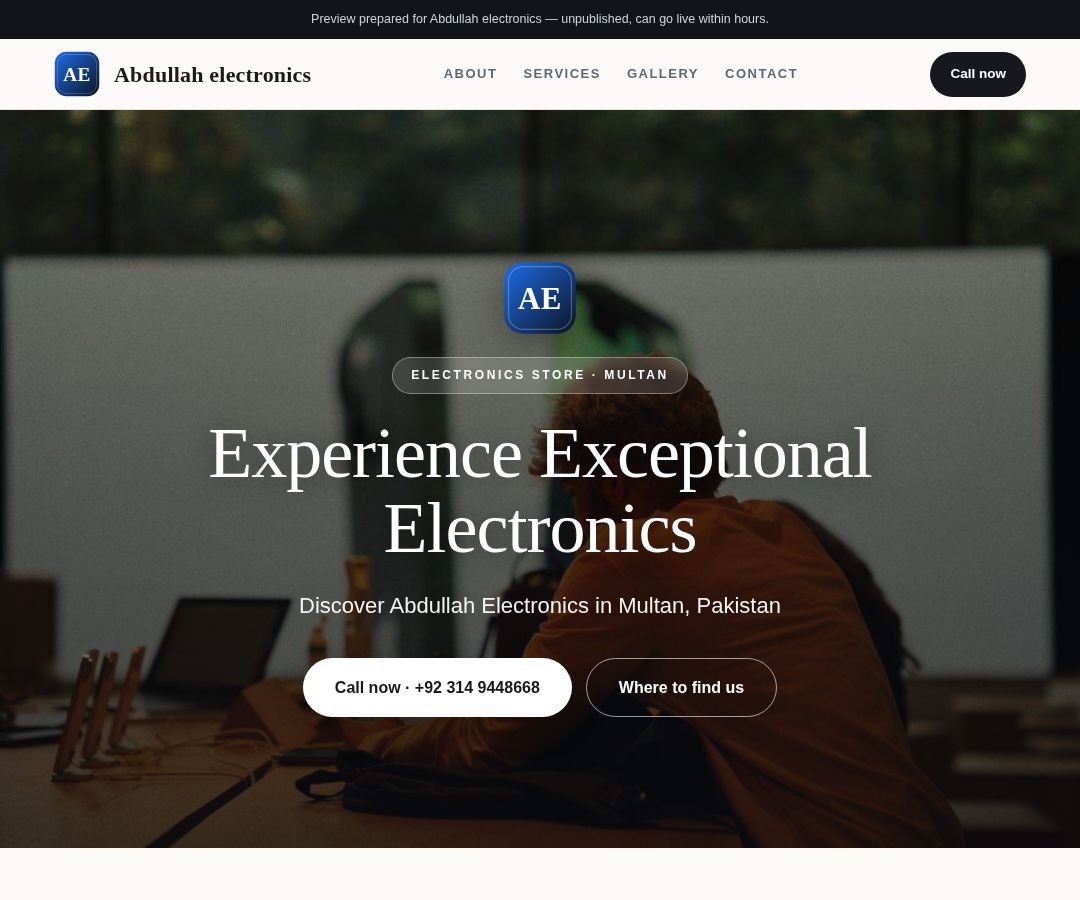 Abdullah electronics