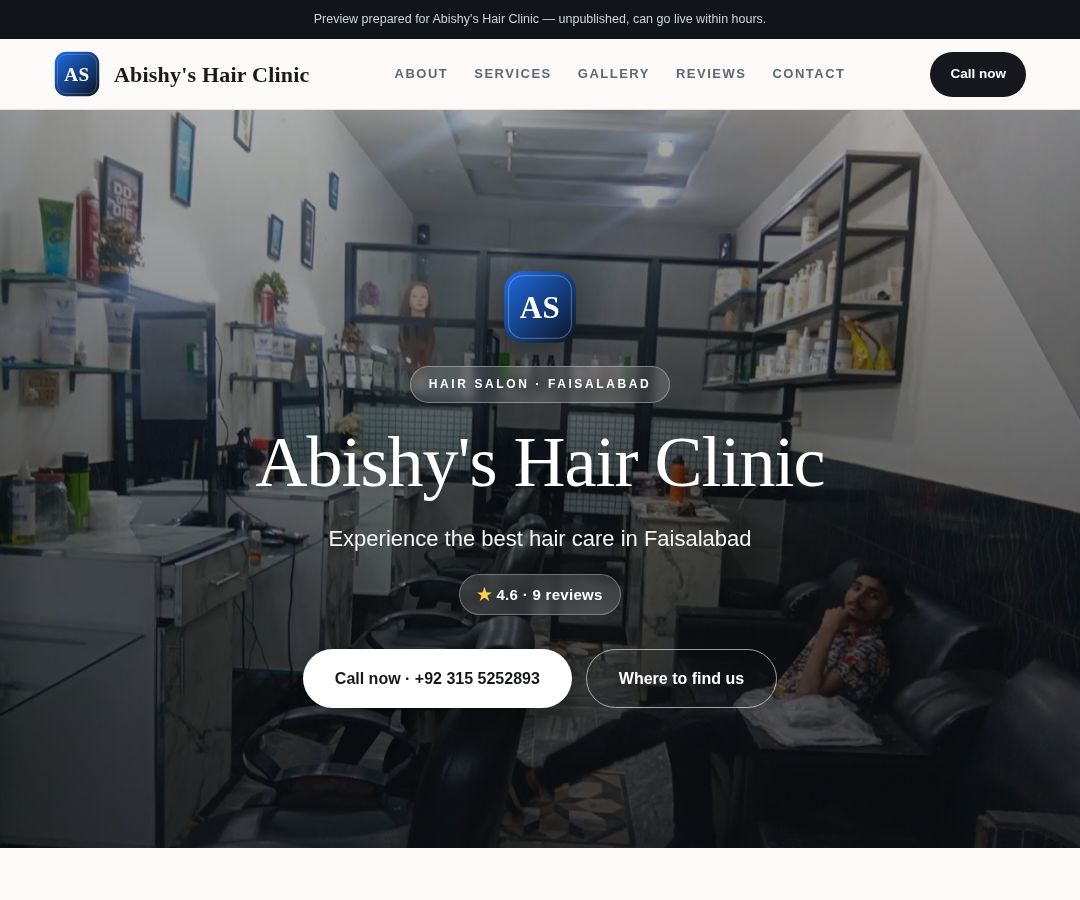 Abishy's Hair Clinic