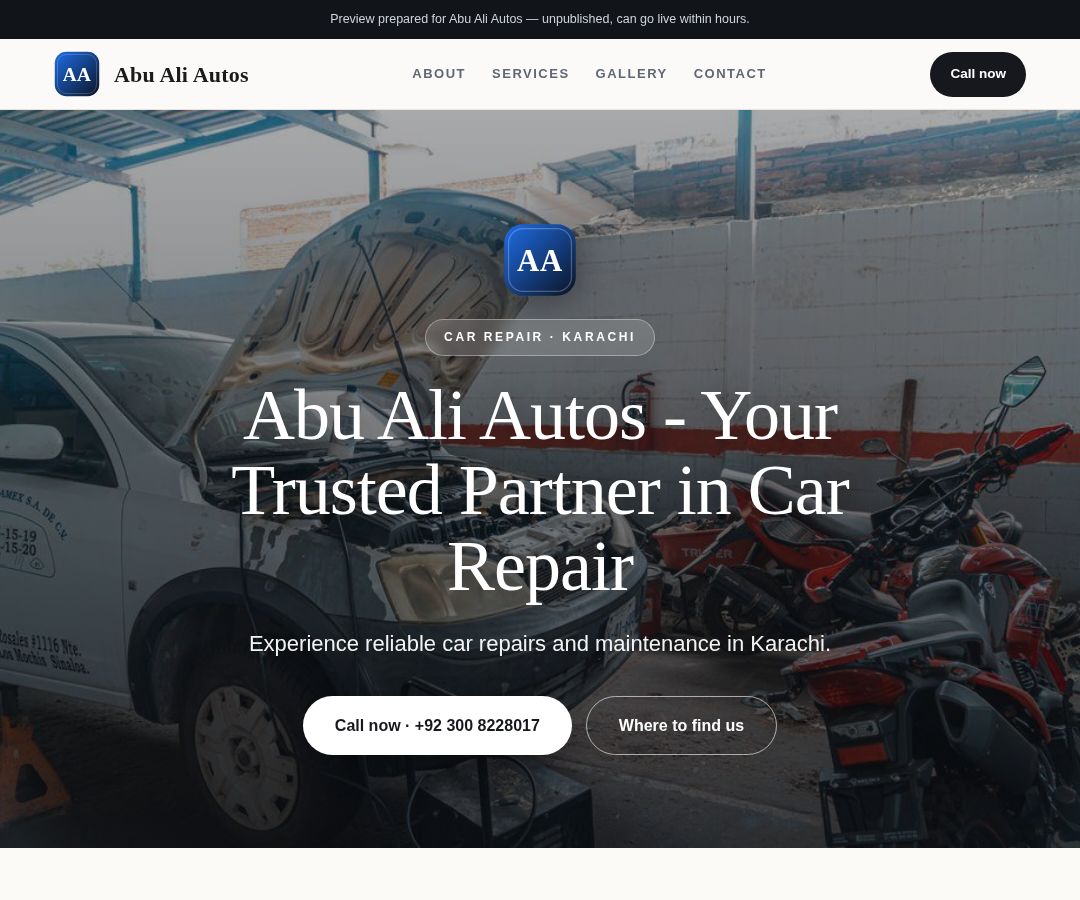 Abu Ali Autos