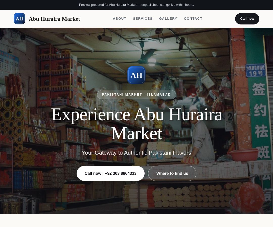 Abu Huraira Market