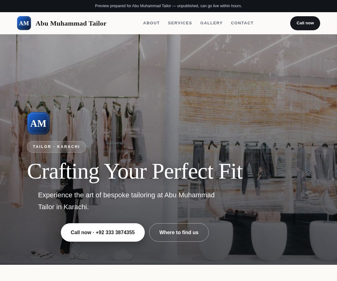 Abu Muhammad Tailor