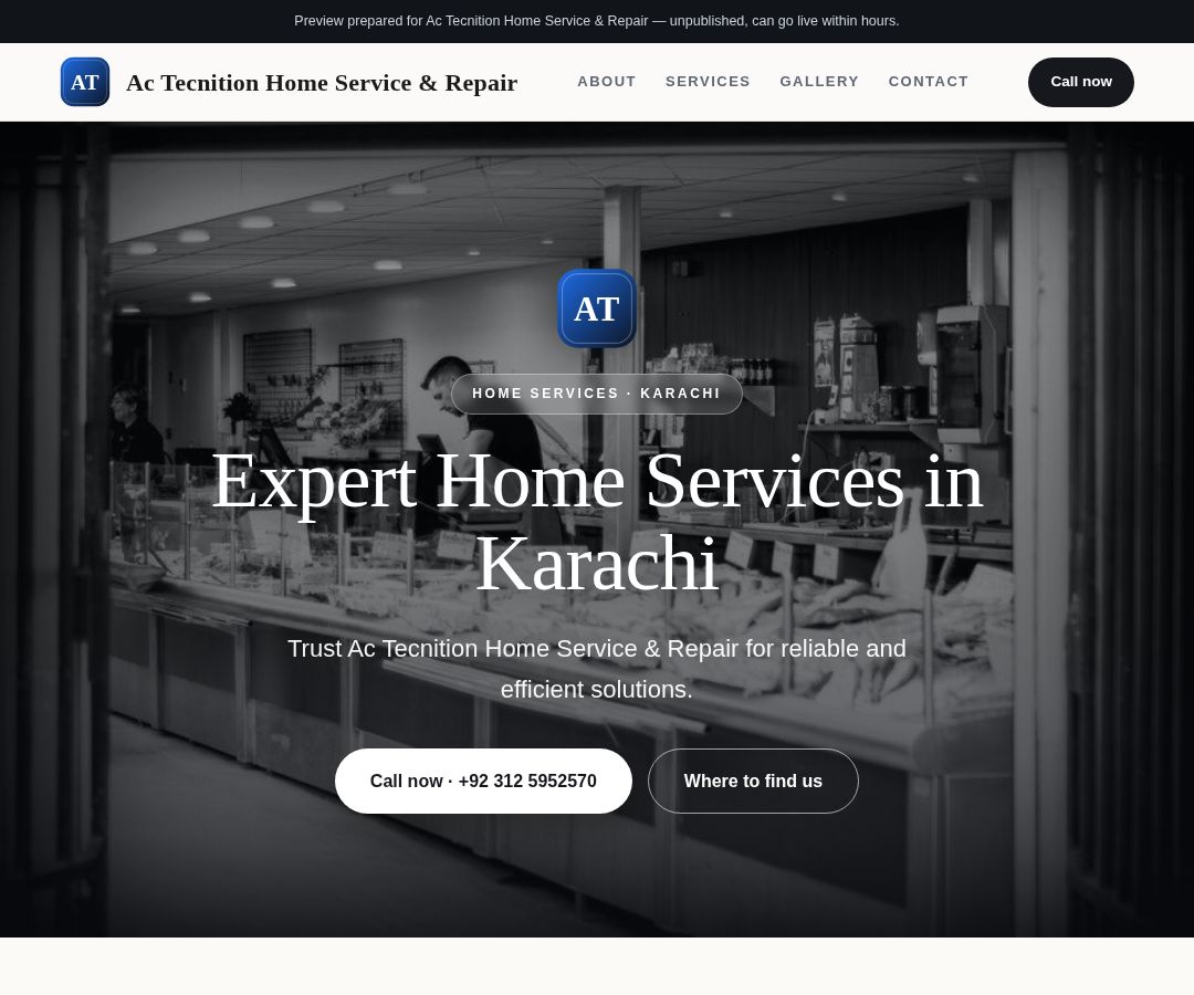 Ac Tecnition Home Service & Repair