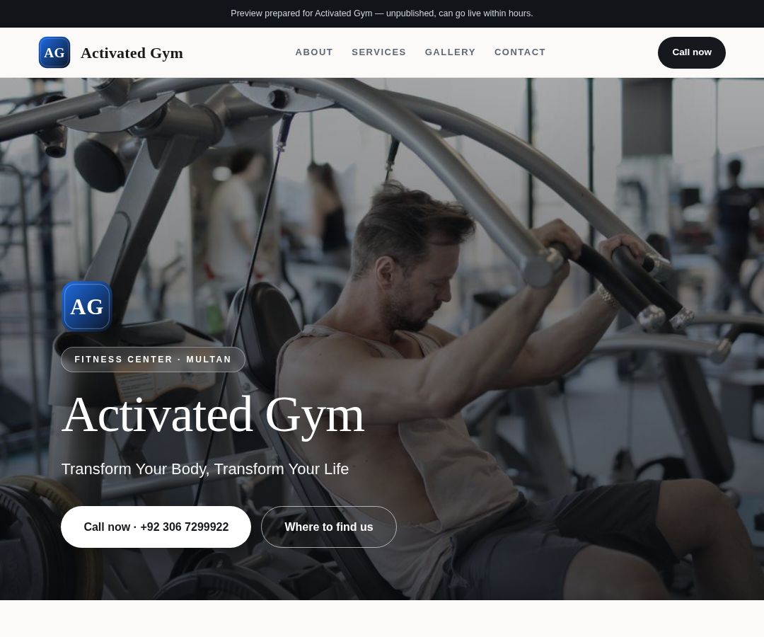 Activated Gym