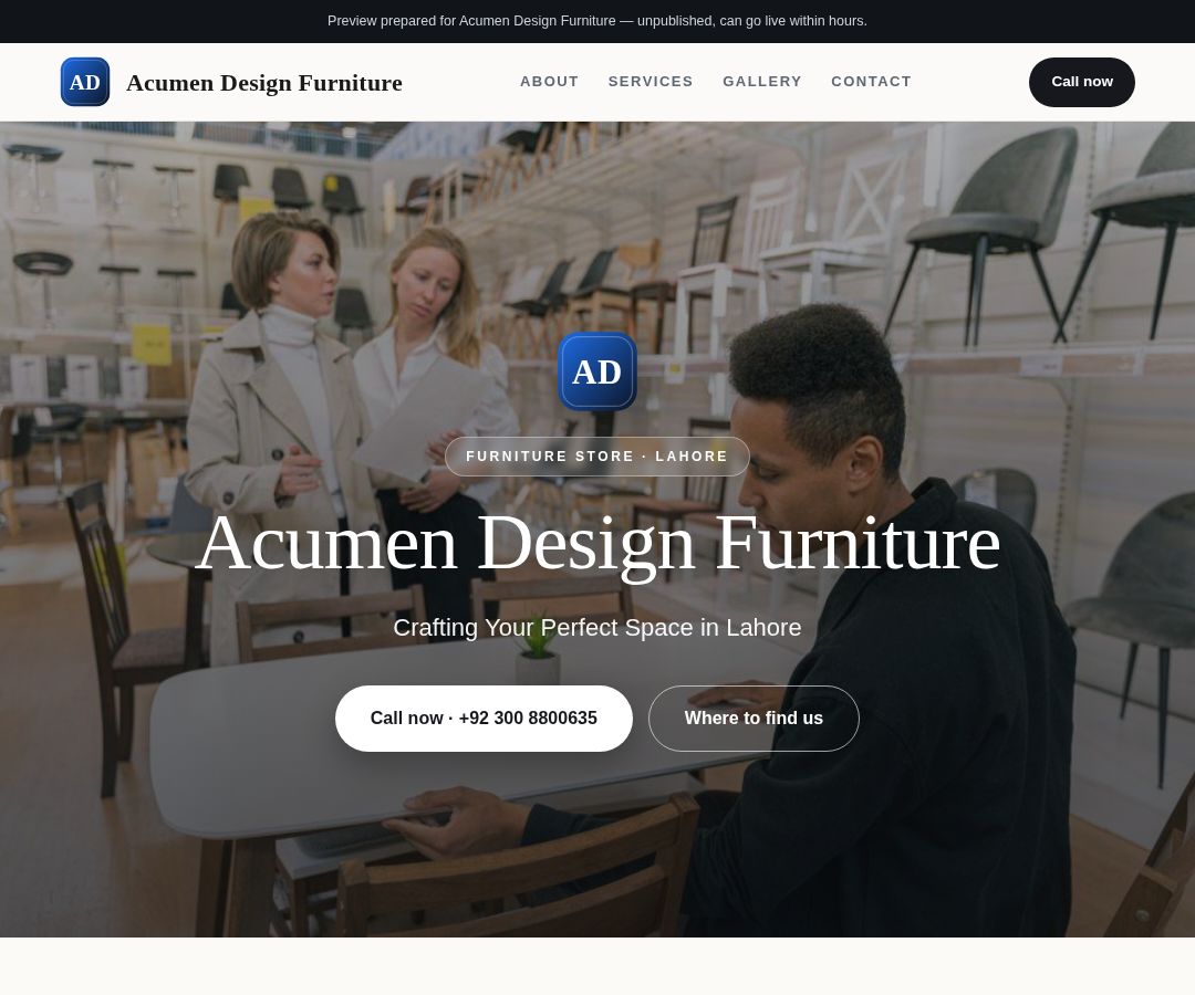 Acumen Design Furniture