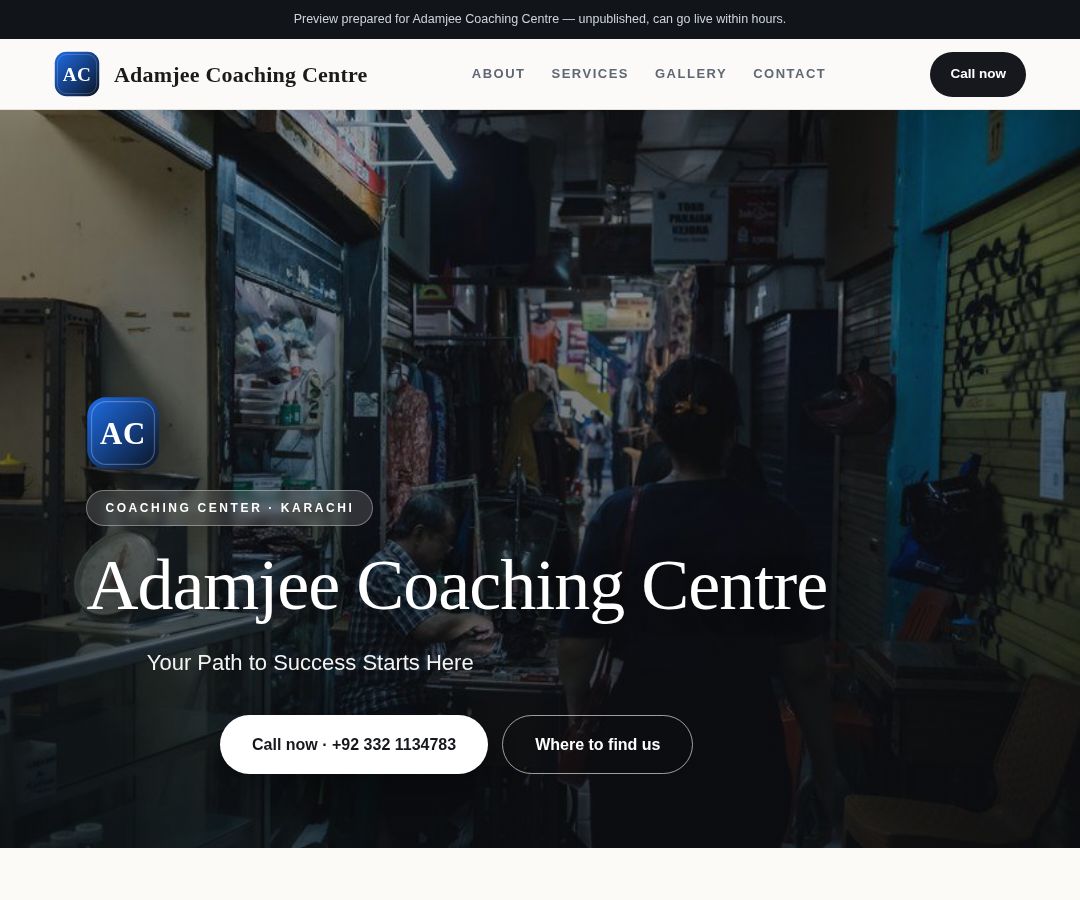 Adamjee Coaching Centre