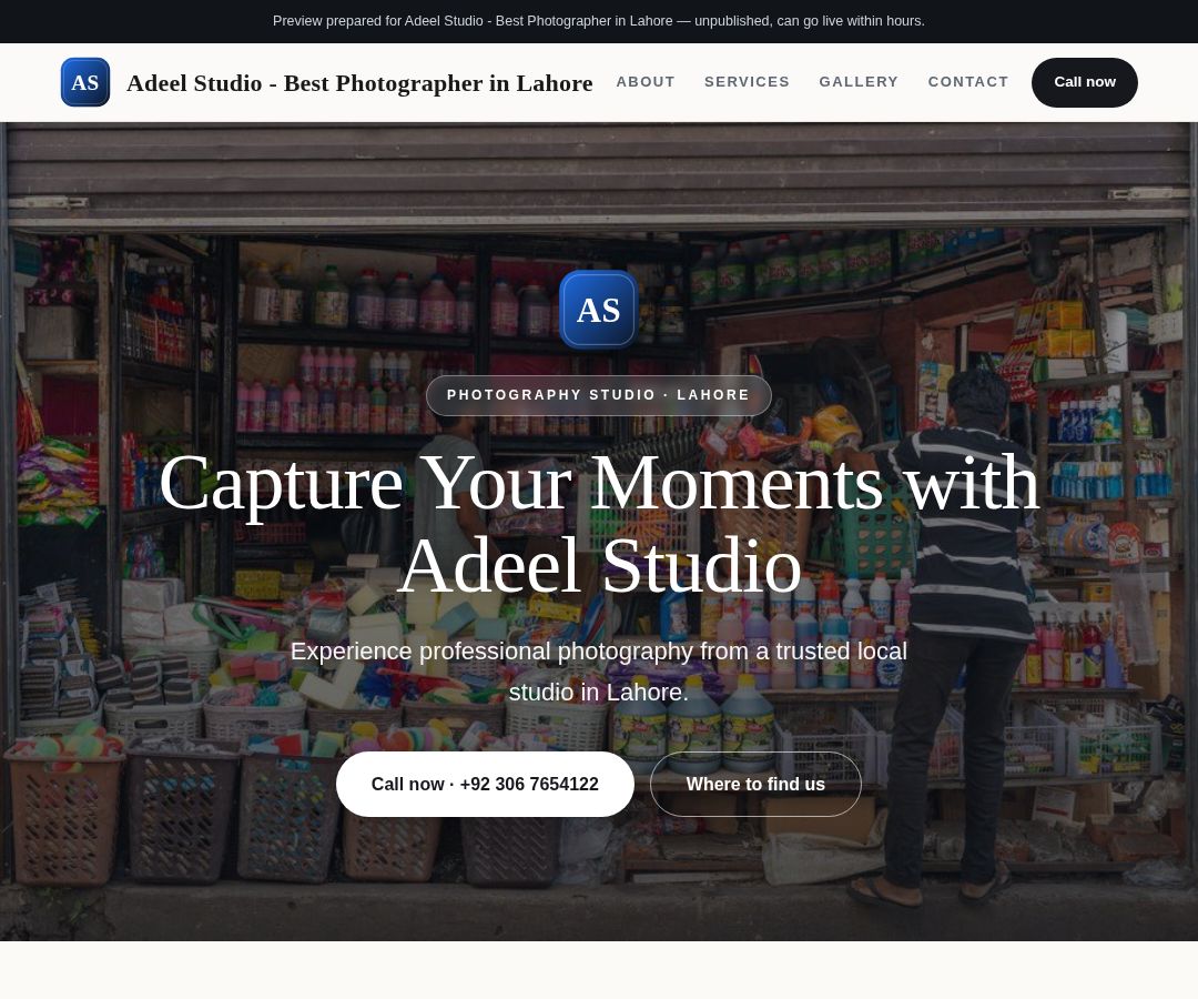 Adeel Studio - Best Photographer in Lahore