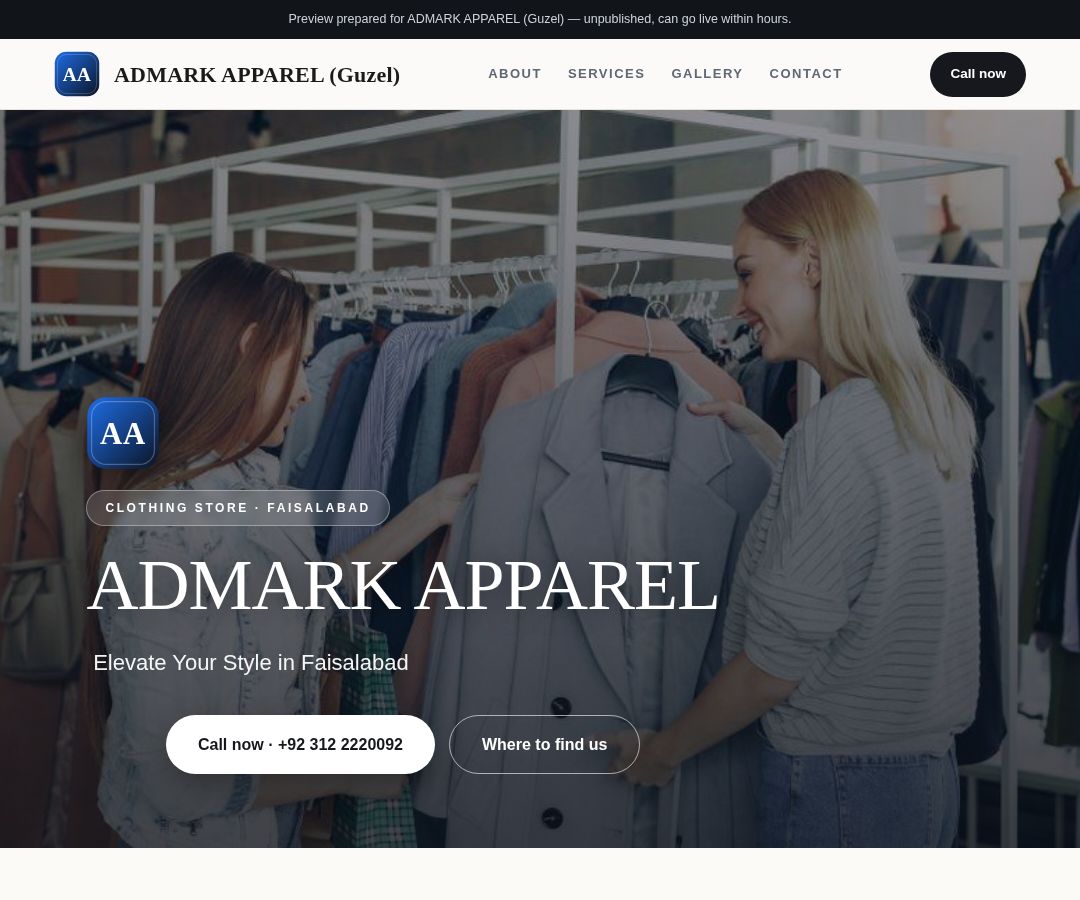 ADMARK APPAREL (Guzel)
