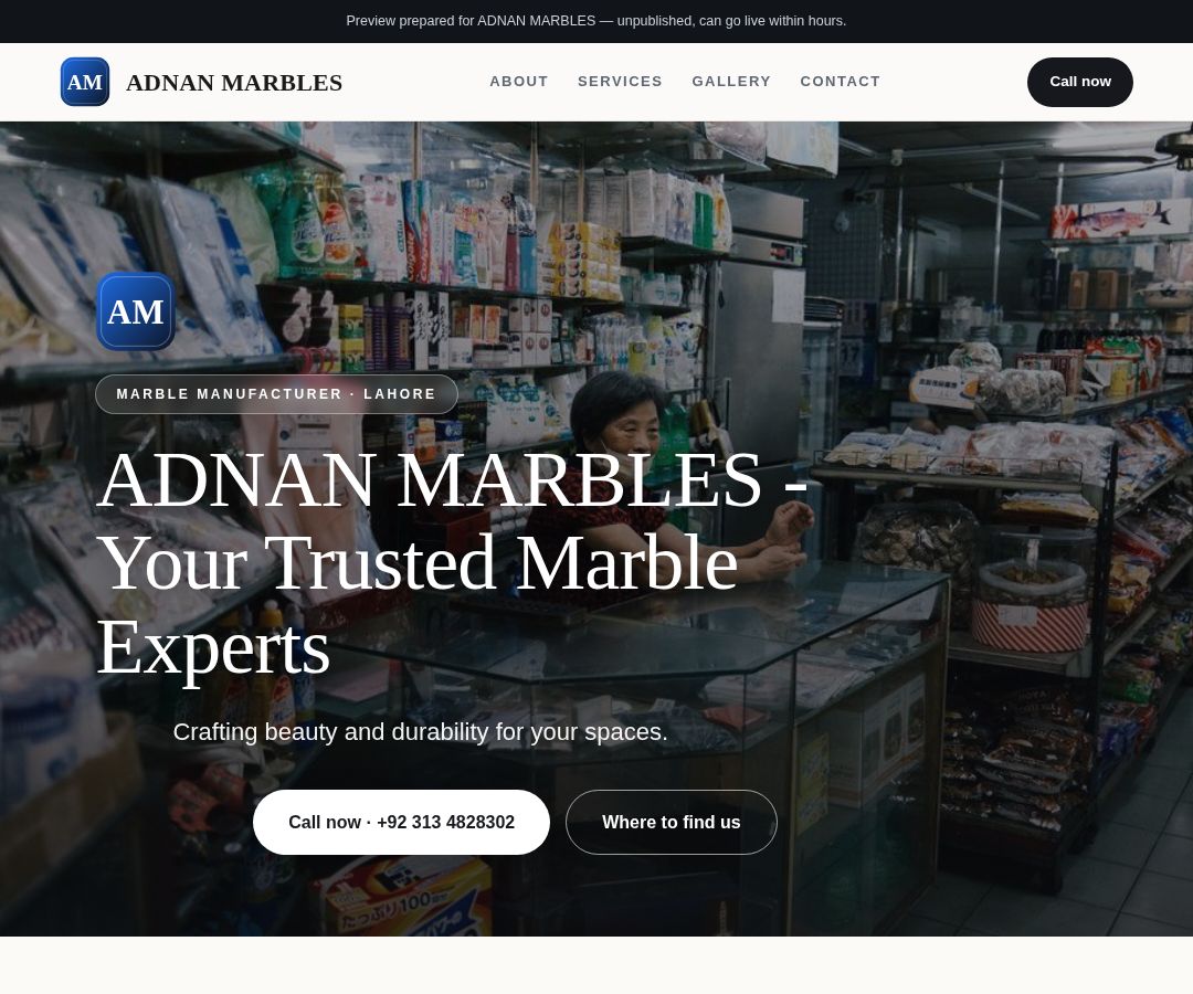 ADNAN MARBLES