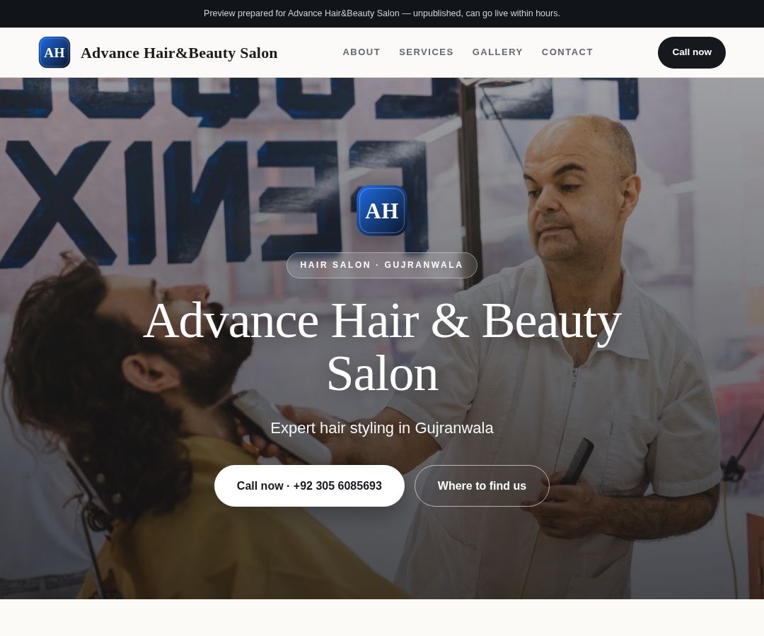 Advance Hair&Beauty Salon