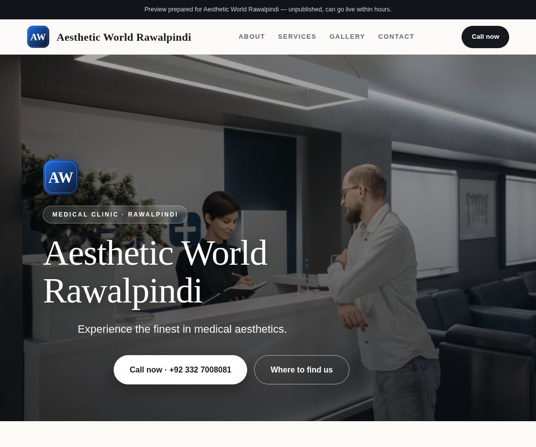 Aesthetic World Rawalpindi