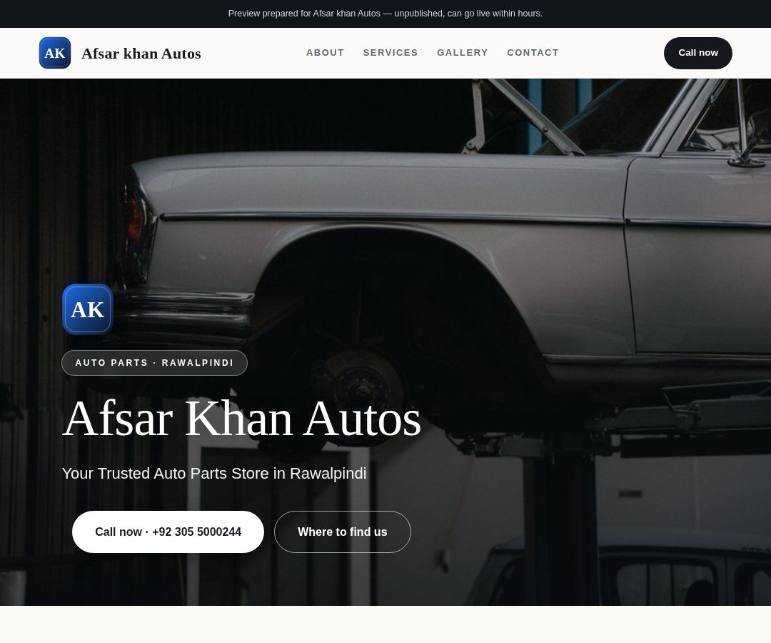 Afsar khan Autos