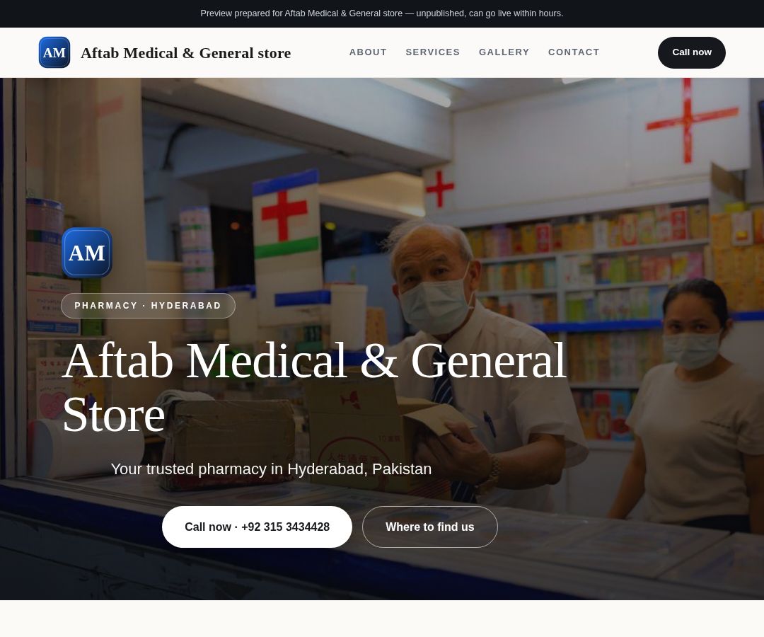 Aftab Medical & General store