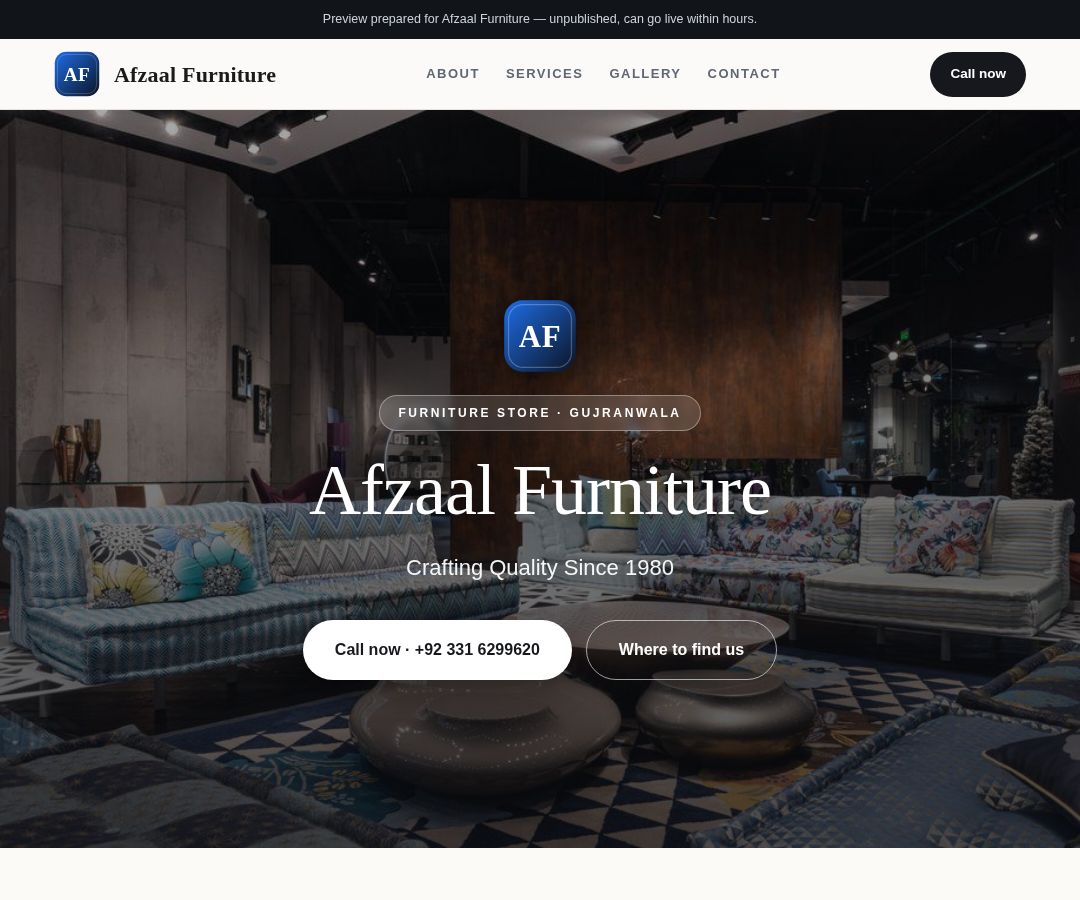 Afzaal Furniture