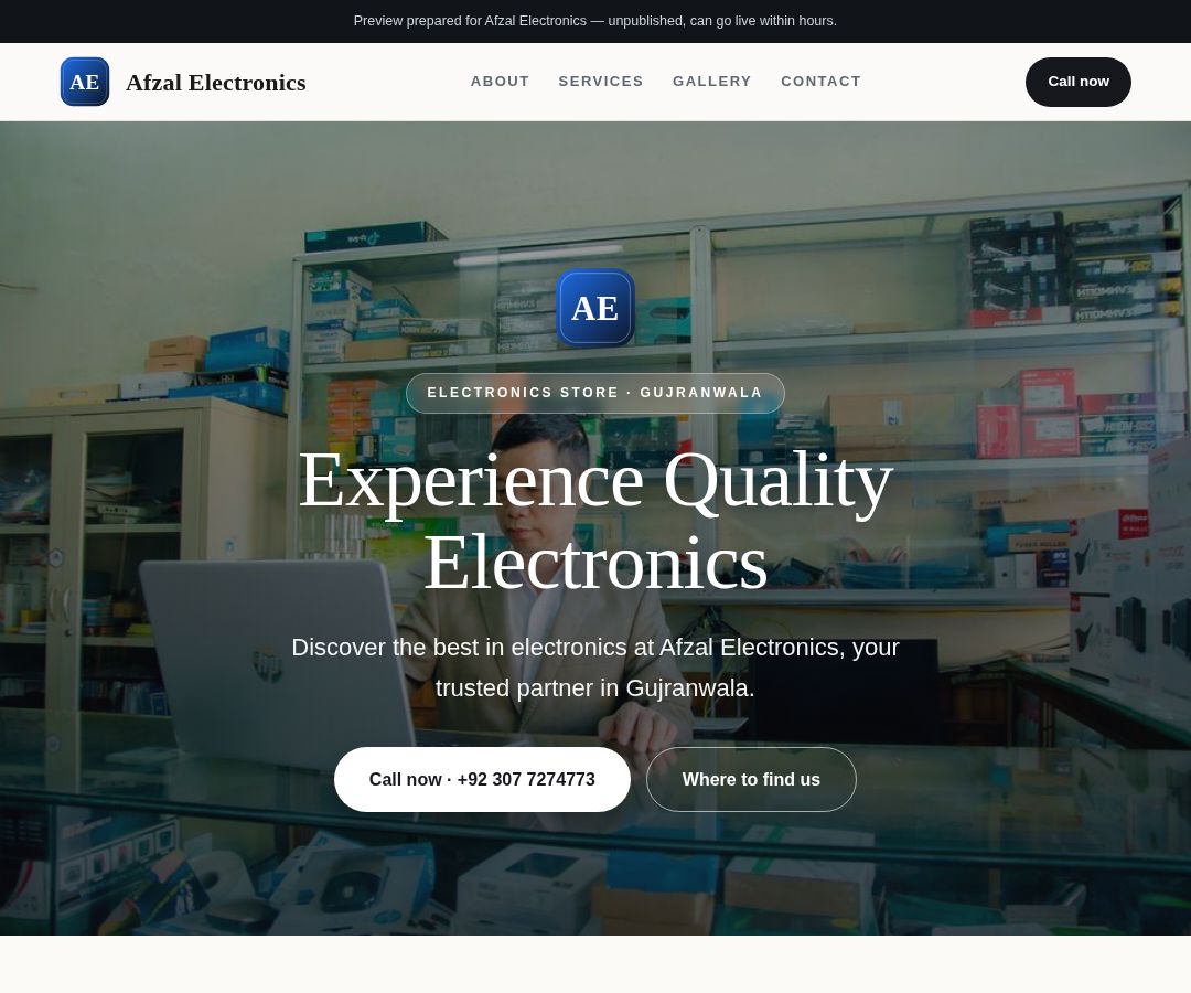 Afzal Electronics