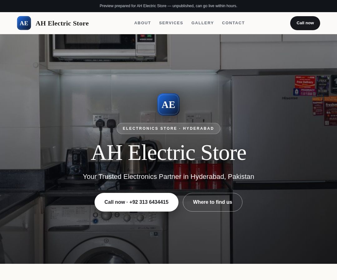 AH Electric Store