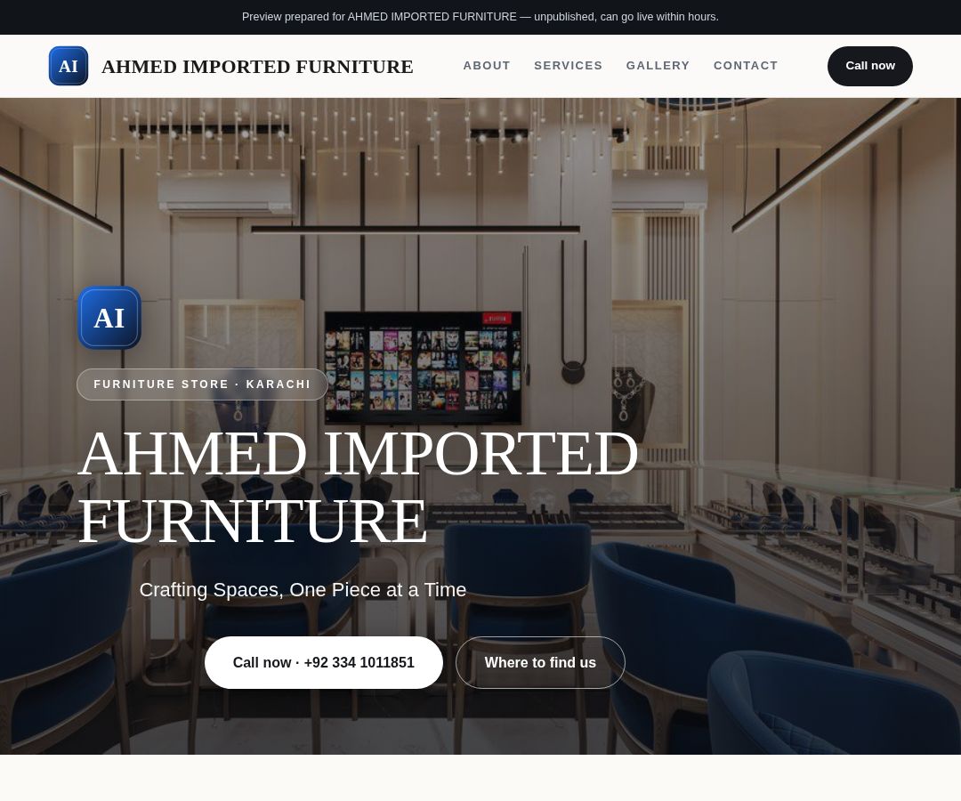 AHMED IMPORTED FURNITURE