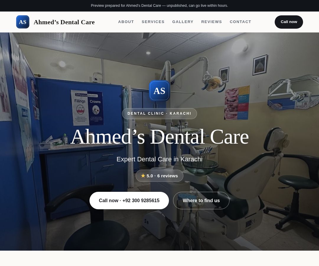 Ahmed’s Dental Care