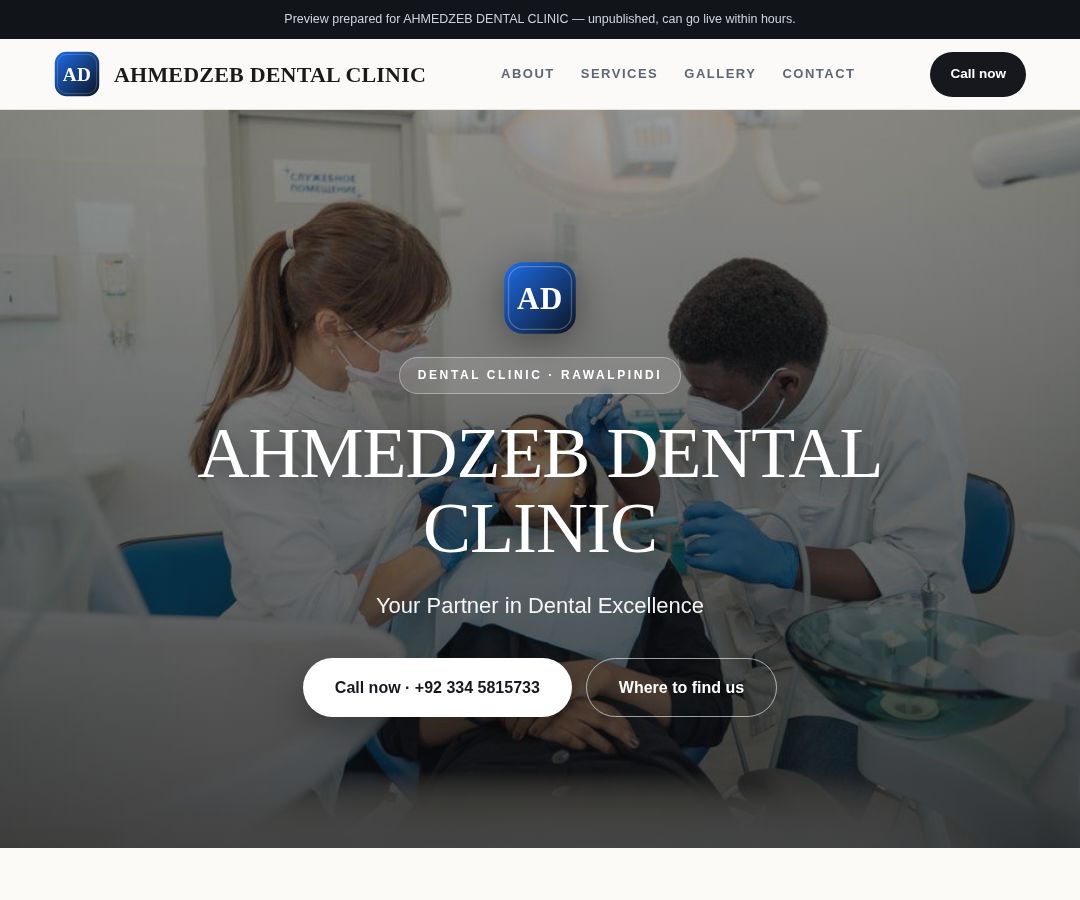 AHMEDZEB DENTAL CLINIC
