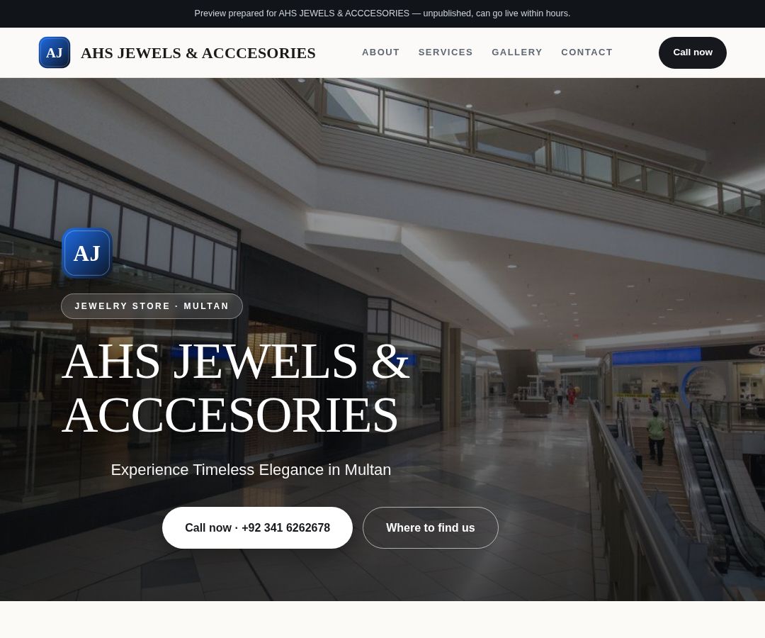 AHS JEWELS & ACCCESORIES