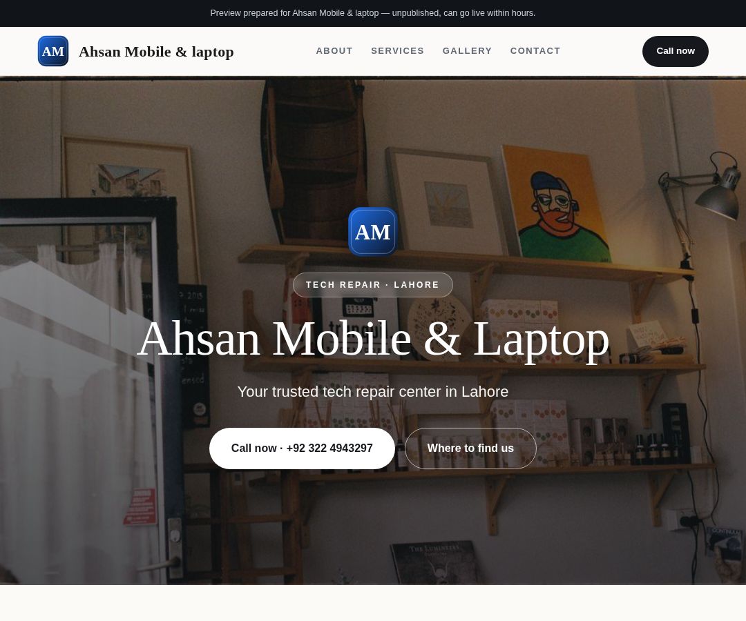 Ahsan Mobile & laptop