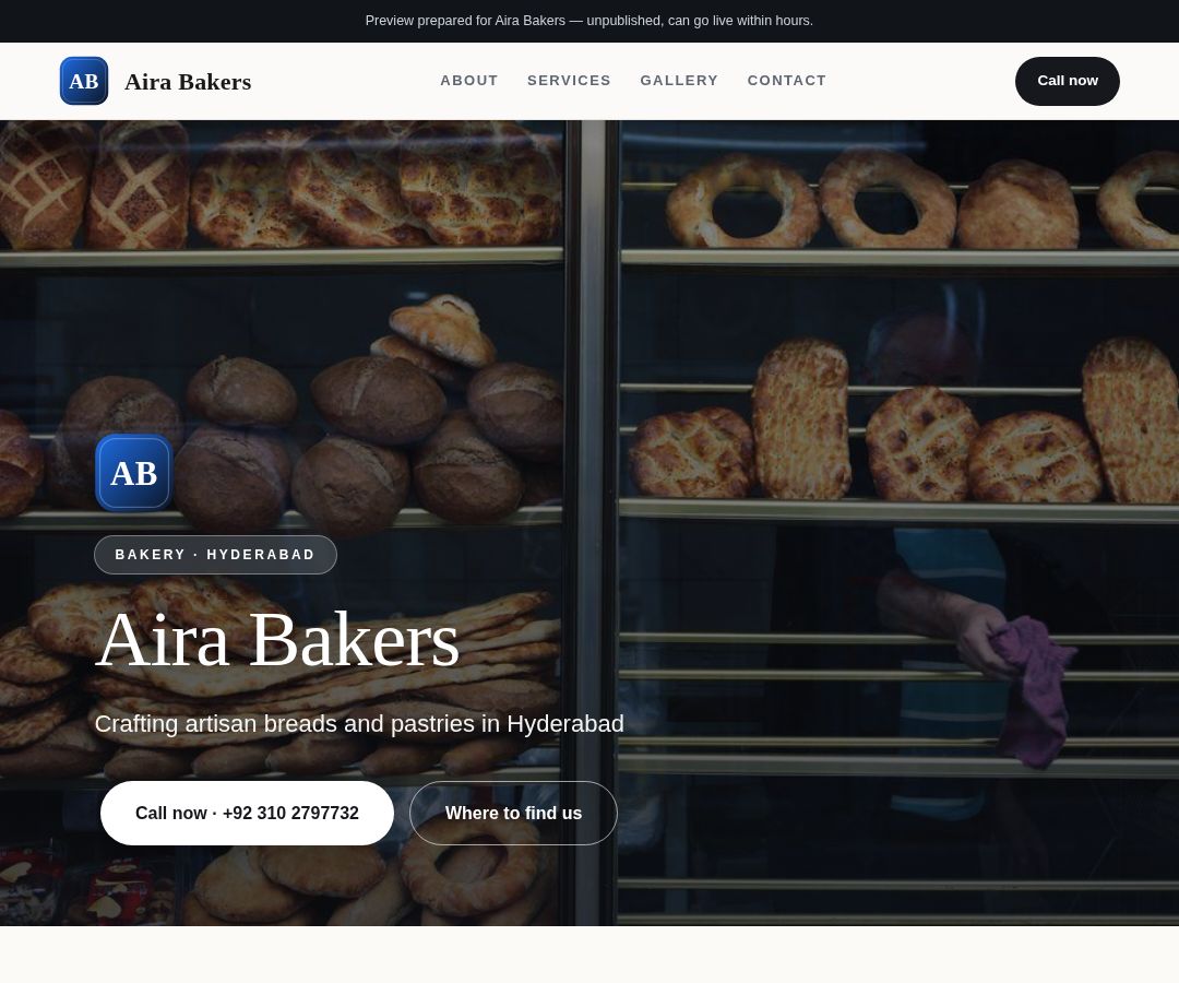 Aira Bakers