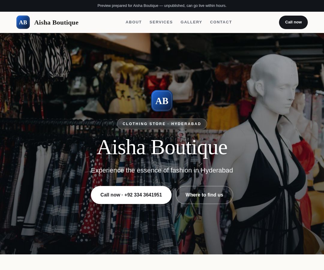 Aisha Boutique