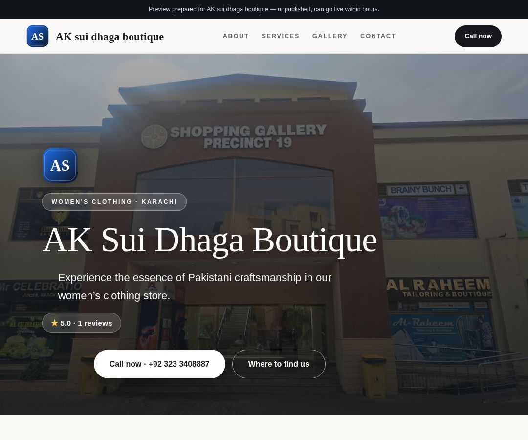AK sui dhaga boutique