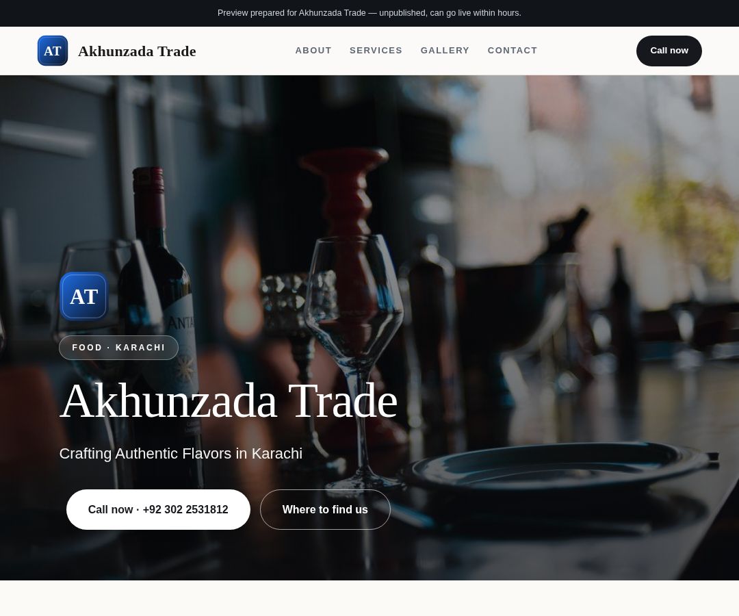 Akhunzada Trade