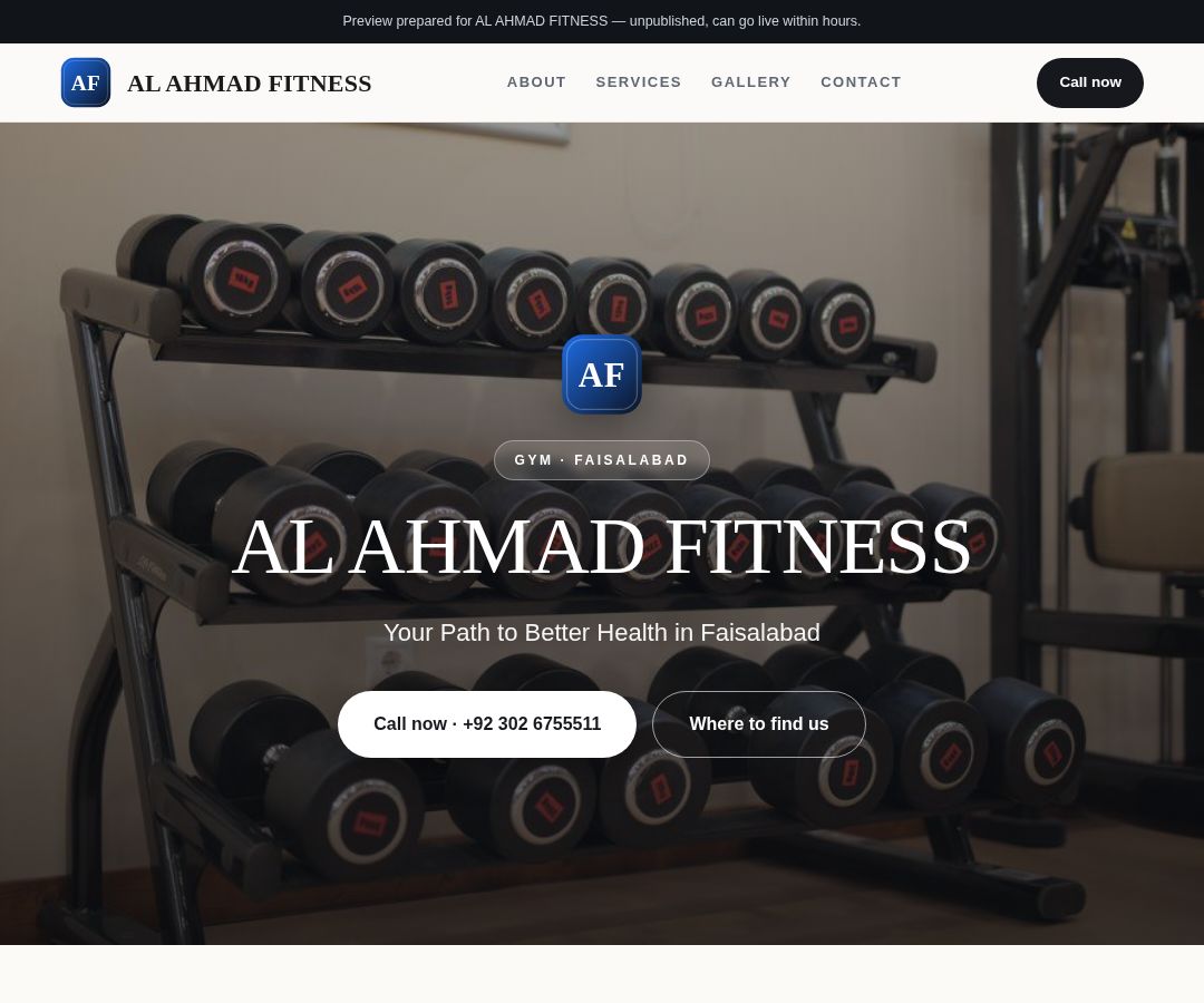 AL AHMAD FITNESS