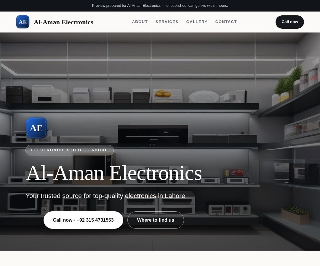 Al-Aman Electronics