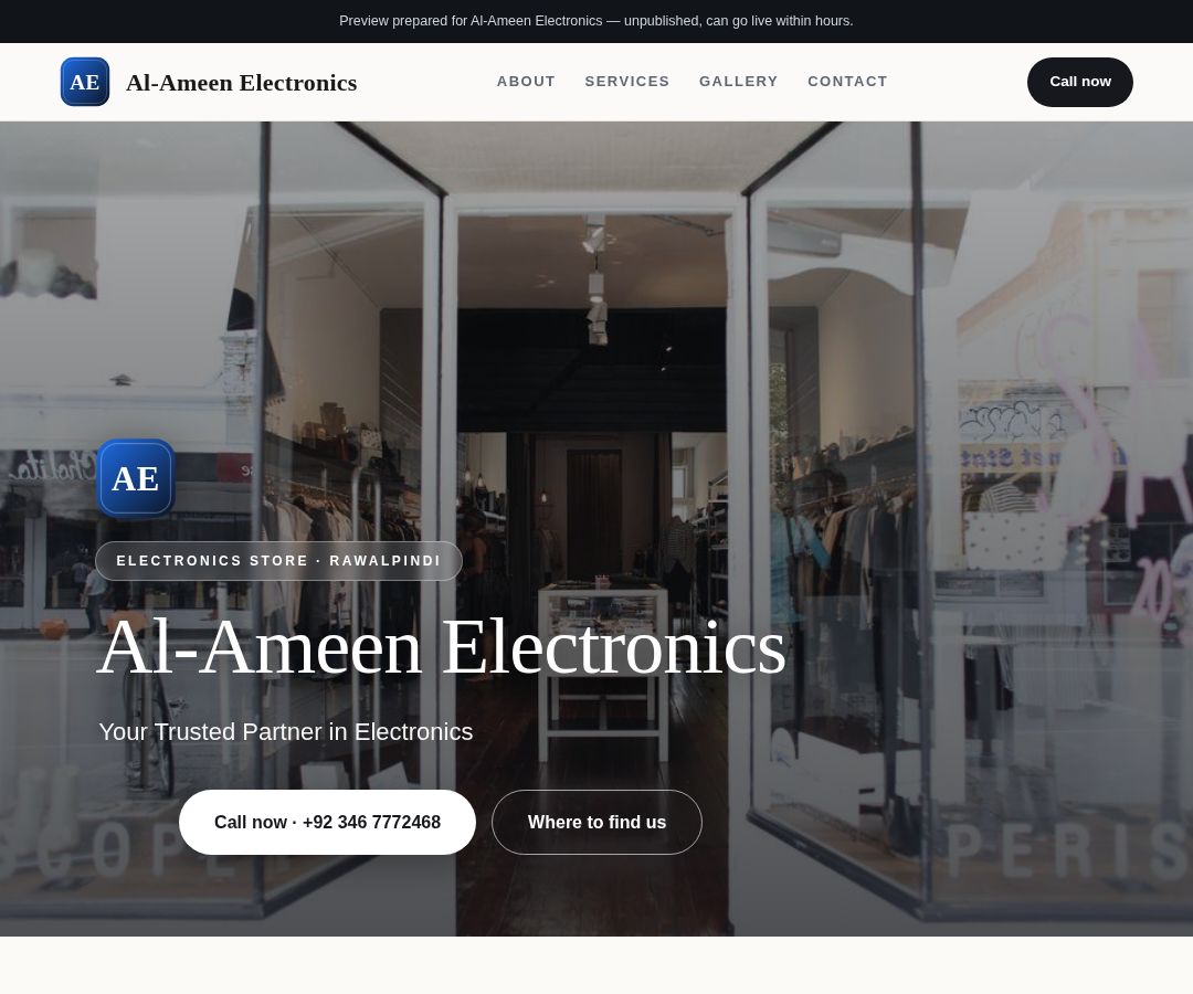 Al-Ameen Electronics