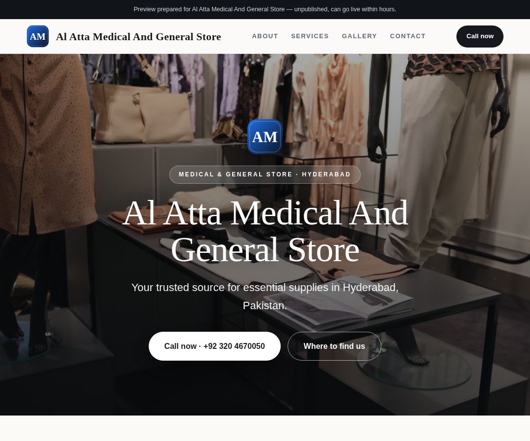 Al Atta Medical And General Store