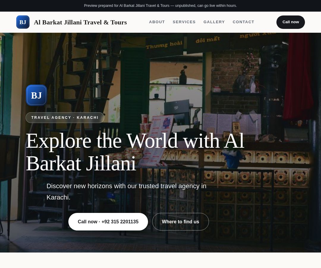 Al Barkat Jillani Travel & Tours